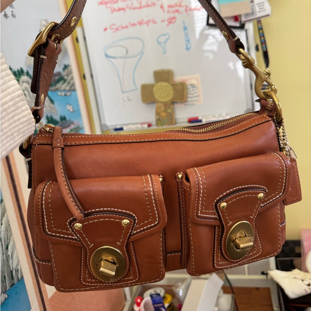 Coach Legacy 65th Anniversary Turnlock Shoulder Bag ( firm on price) - Picture 2 of 13